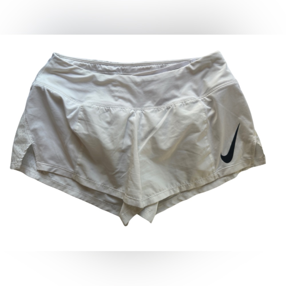 Nike “Just Do It” Women’s White Shorts